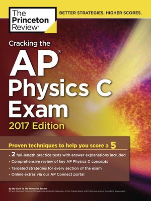 cover image of Cracking the AP Physics C Exam, 2017 Edition